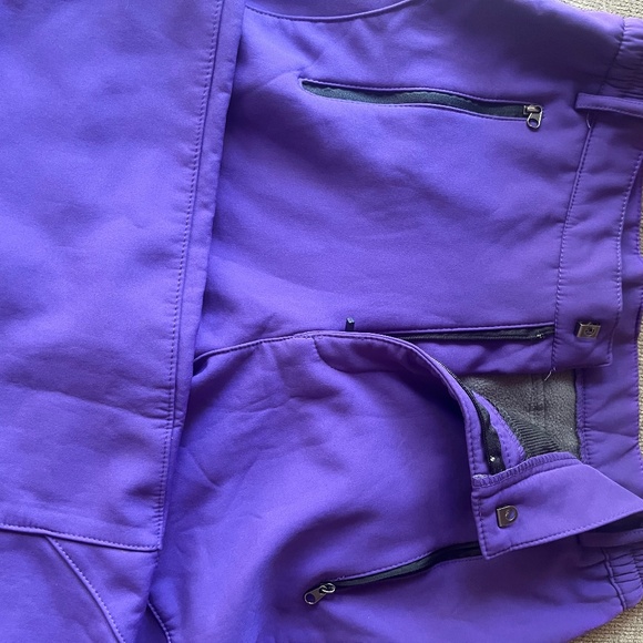 Snow/anytime purple women’s pants size medium USED LIKE NEW!!! - Picture 3 of 7